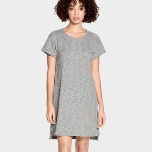 NWT UGG Maree T-Shirt Dress, Marled Gray